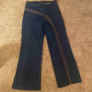 ModCloth Rainbow Wide-leg Jeans
